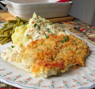 Creamy Baked Haddock