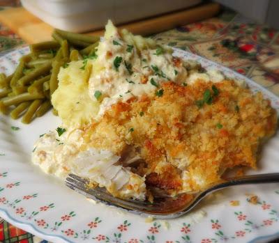 Creamy Baked Haddock