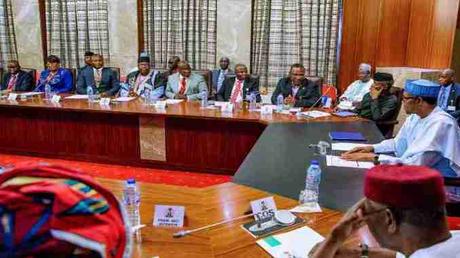 What Buhari Said When He Received SARS Reform Report