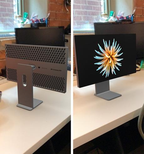 You can use AR to see how the new Mac Pro will look on your desk