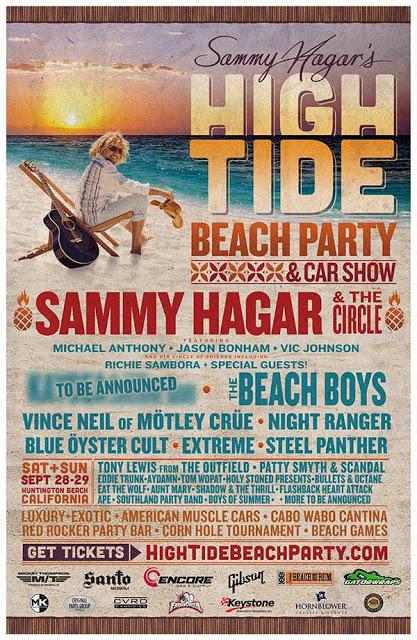 'TrunkFest' Season 2 Premiere To Highlight Sammy Hagar's High Tide Beach Party & Car Show July 7 At 9:30pm ET on AXStv