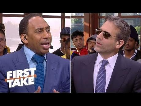 Game 3 predictions: Stephen A. picks the Warriors, Max gives Raptors the edge | First Take