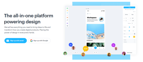 Best Tools for Web and Graphic Designer marvel