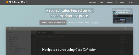 Best Tools for Web and Graphic Designer sublime text