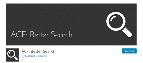 Improve Your Site Search With These Best WordPress Search Plugins ACF Better search