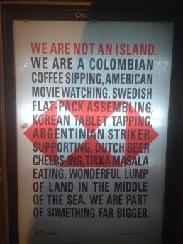 We Are Not an Island