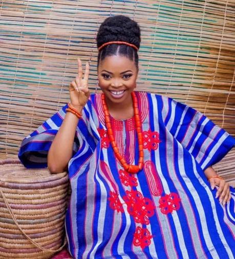 Olayode Juliana (Toyo Baby) Stuns In Beautiful Attire For Birthday (Photos)