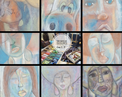 50 Pastel Drawings in 50 Days!