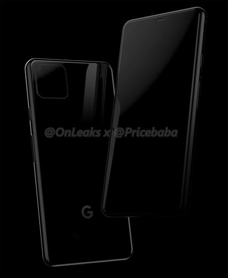 Google Pixel 4 renders leak, device allegedly spotted in wild