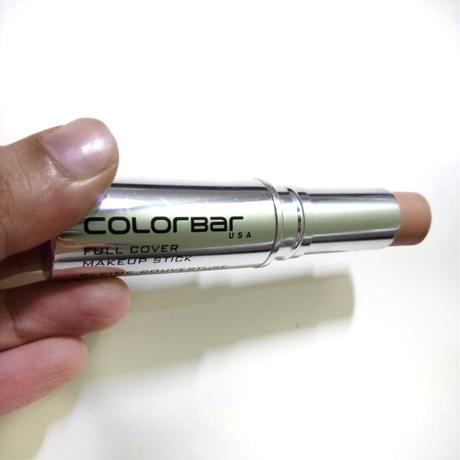 Colorbar full cover makeup stick review, khadija beauty