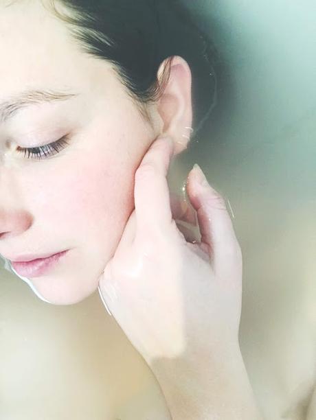 girl with oily skin girl with oily skin