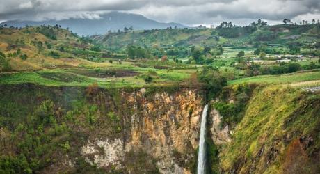 Waterfall in North Sumatra