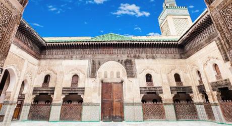 Medersa Bou Inania of Fes in Morocco