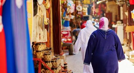 Market in Fez's medine - Enchanting Travels Top 10 UNESCO World Heritage sites of 2019