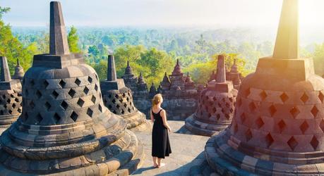 Borobudur at sunrise