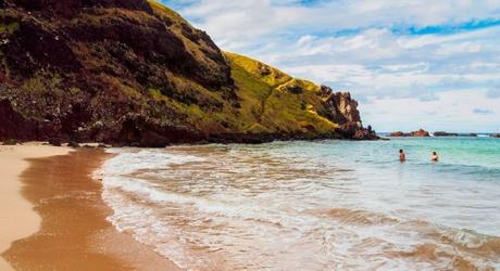 Ovahe Beach in Easter Island