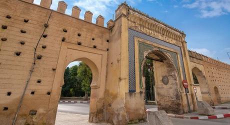 Gateway to the walled medina of Fes in Morocco