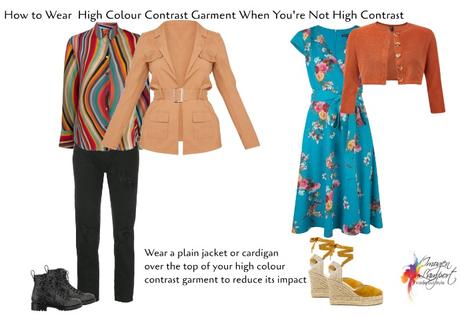3 Ways to Wear Prints with Colour Constrast Levels Outside of Your Ideal and Look Stunning