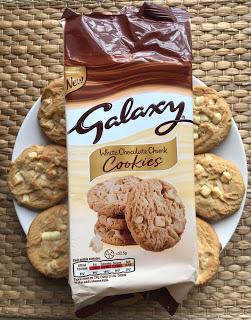 Galaxy White Chocolate Cookies Review