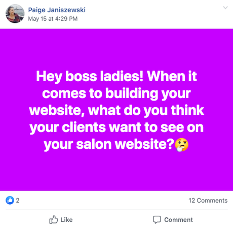 Your Customers Tell Us Exactly What They Want To See On A Salon or Spa Website