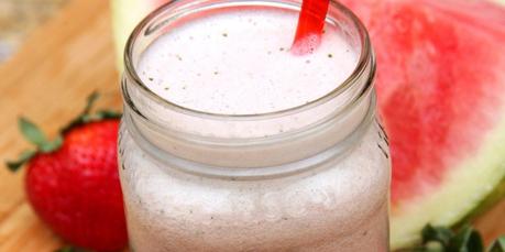 Strawberry Watermelon Recovery Smoothie Strawberry Watermelon Recovery Smoothie