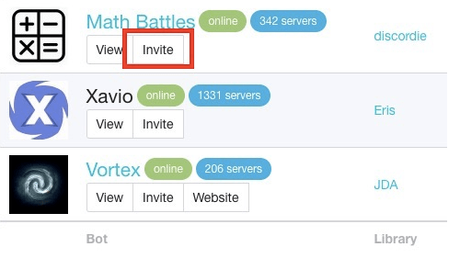 add bots to your discord server