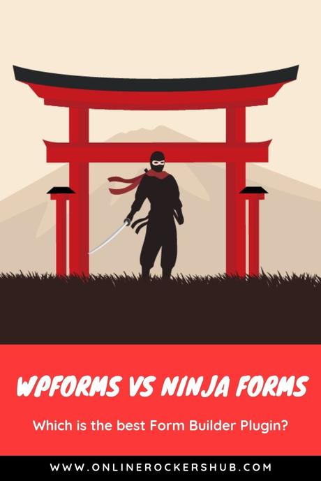 WPForms vs Ninja Forms: Which Is The Best Form Builder Plugin - Pinterest Image