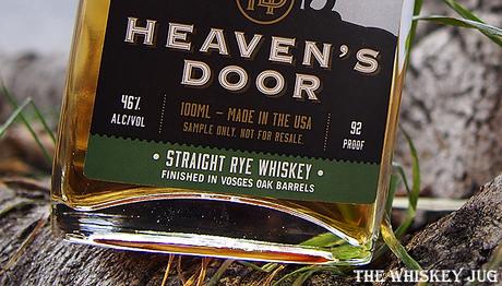 Label for the Heaven's Door Rye