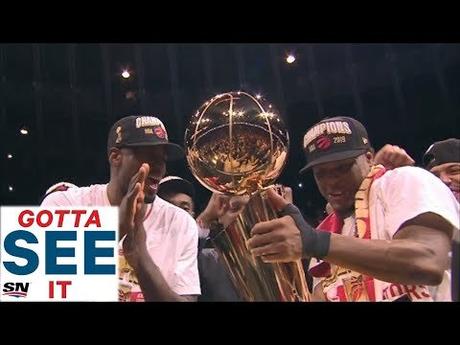 GOTTA SEE IT: Toronto Raptors Celebrate First Ever NBA Championship