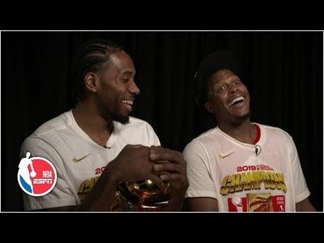 Kawhi Leonard, Kyle Lowry talk Raptors’ rollercoaster season | 2019 NBA Finals