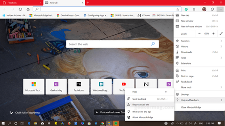 You can Report unsafe sites with Microsoft Edge Chromium-based microsoft edge report unsafe site