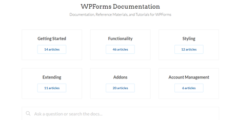 wpforms documentation