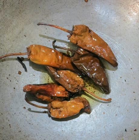 Sun-Dried Curd Chillies, Mor Milagai