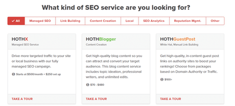 the hoth seo content services