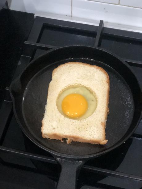 An Egg in my Cheesy Toast