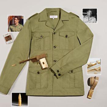 Bond’s Green Safari Jacket in The Man with the Golden Gun Bond’s Green Safari Jacket in The Man with the Golden Gun