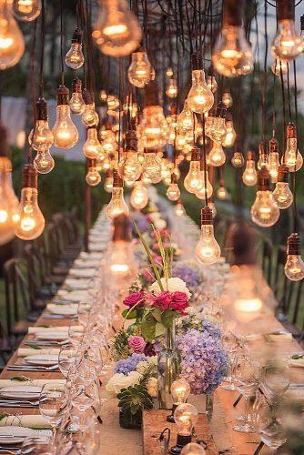 unique wedding reception ideas lighting for wedding