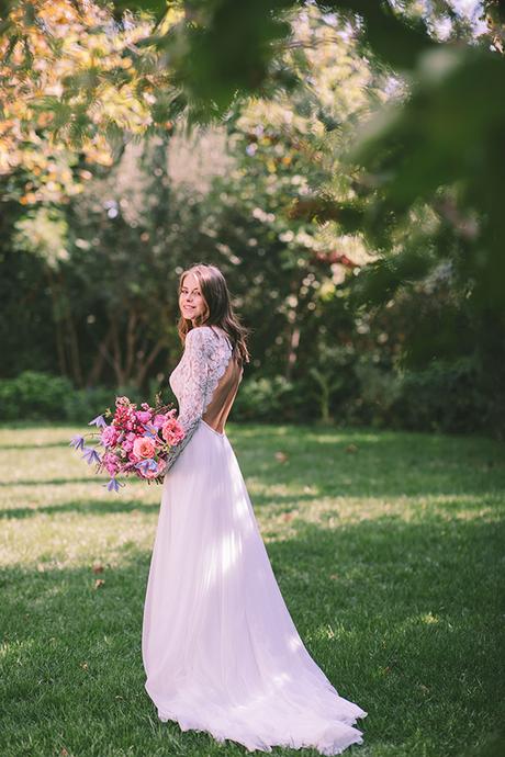 Lavish bridal shoot with the prettiest flowers
