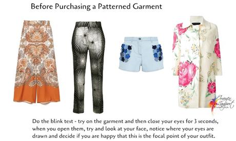 Finding Patterned Garments with the Most Flattering Print Placement