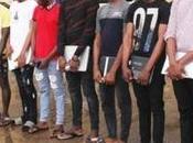 EFCC Arrests Yahoo Boys Their Girlfriends Osogbo, Recovers Exotic Cars (Photos)