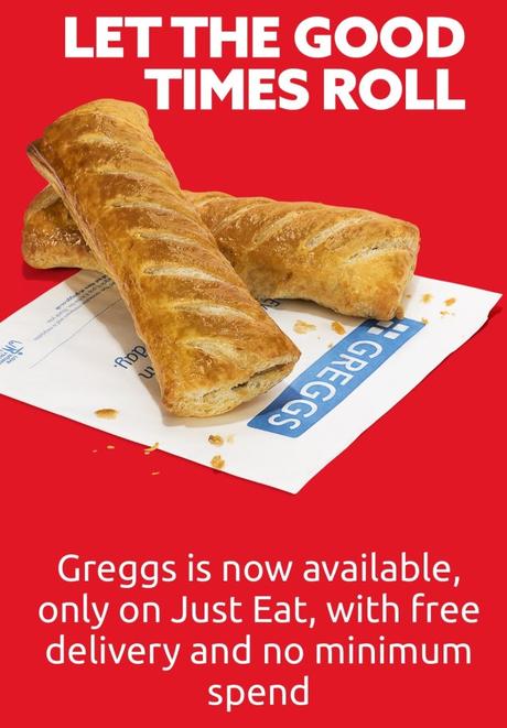 News: Get your Greggs fix with Just Eat home delivery