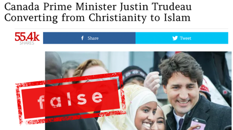 Truth Tracker: No, Justin Trudeau isn’t converting from Christianity to Islam