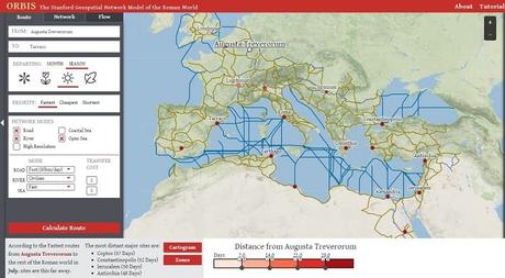 Roman Empire: Roads Calculator