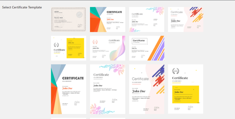 certificates