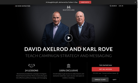 David Axelrod & Karl Rove MasterClass Review 2019: Is It Worth To Buy ??