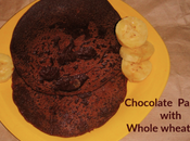 Chocolate Pancake with Whole Wheat Flour Eggless Breakfast#RecipeRedux