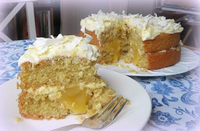 Coconut & Lemon Cake