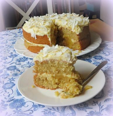 Coconut & Lemon Cake