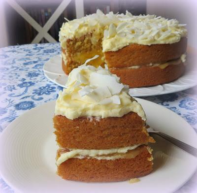 Coconut & Lemon Cake