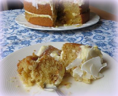 Coconut & Lemon Cake